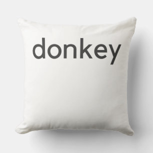Coussin âne foncé