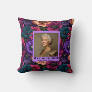 Coussin Anémones Fleur Mummy Fille Moderne Ferme Maison
