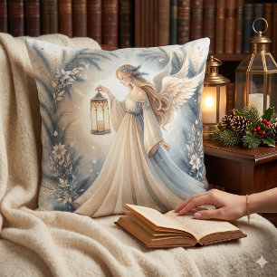 Coussin Ange céleste d'hiver Lanterne de Paix