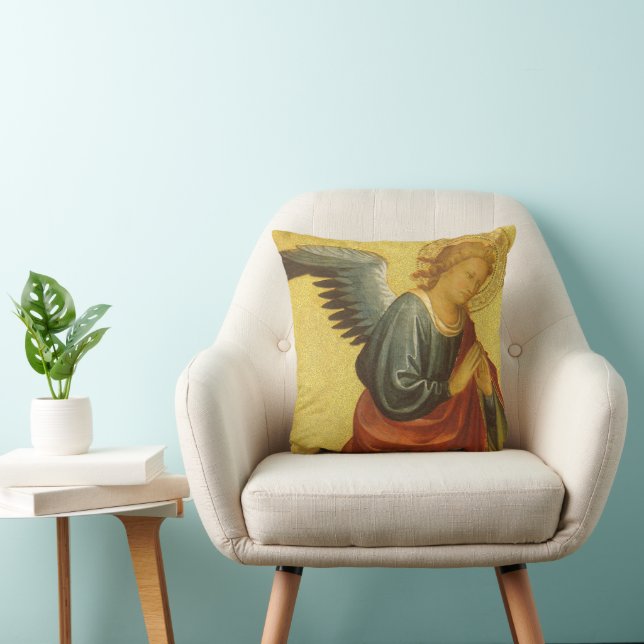 Coussin Ange de la Renaissance par Maître du Bambino Vispo (Chaise)