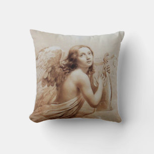 COUSSIN ANGE JOUER LYRA SUR LES NUAGES