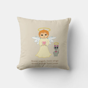 Coussin Ange Mignon de Mode