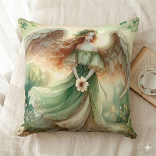 Coussin Ange Sérénité Trèfle