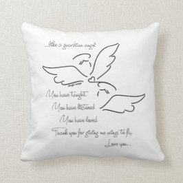 Coussin ange... verset Angel