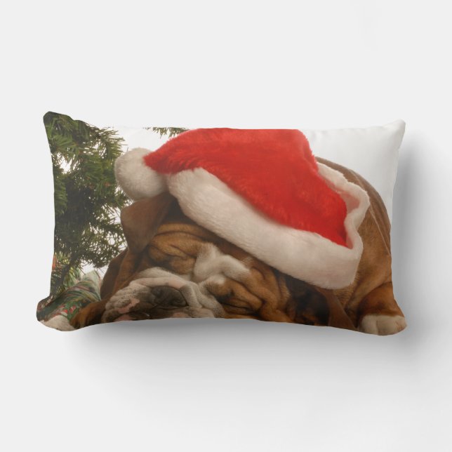 Coussin anglais de Noël de sommeiller de (Recto)