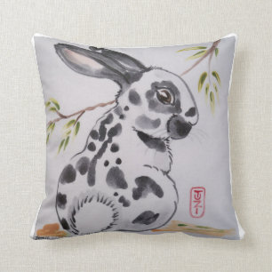 Coussin Anglais Spot Lapin Rabbit Coussin, Design Oriental