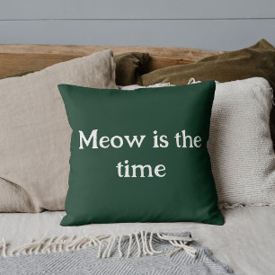Coussin Animal de compagnie personnalisé Chat Citation drô