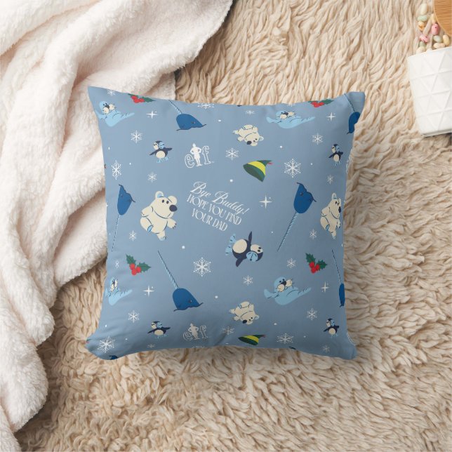 Coussin Animal Friends "Bye Buddy" Motif d'hiver (Couverture)