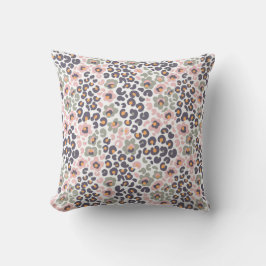 Coussin Animalier avec Fleurs
