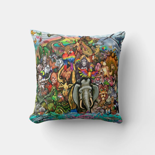 Coussin Animaux (Recto)