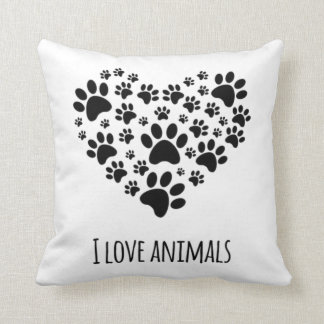 Coussin Animaux d'amour
