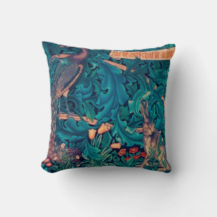 Coussin Animaux dans la forêt, William Morris