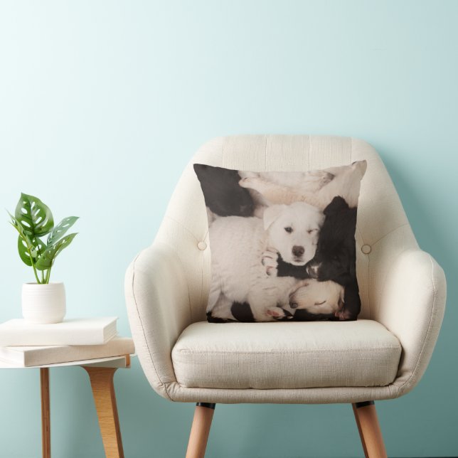 Coussin Animaux de bébés cutest | Pile de marionnettes (Chaise)