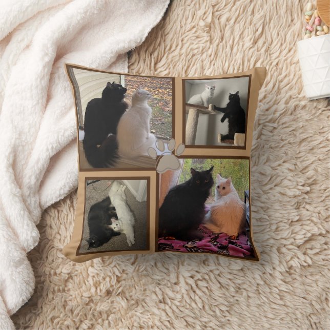 Coussin Animaux de compagnie personnalisables Meilleurs am (Couverture)