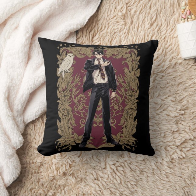 Coussin Anime HARRY POTTER™ Cadre Orné (Couverture)