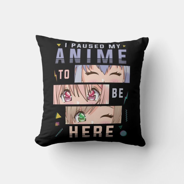 Coussin Anime regarder la fille Japonaise Anime Lover (Recto)