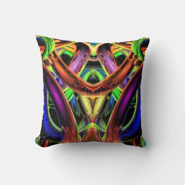 Coussin Anneaux d'éclairage (Recto)