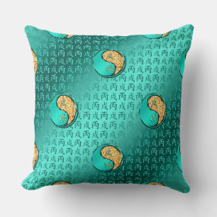 Coussin Année du chien des pompiers