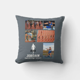 Coussin Année faite sur commande d'équipe de nom de