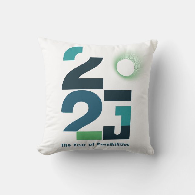 Coussin Années de possibilités (Recto)