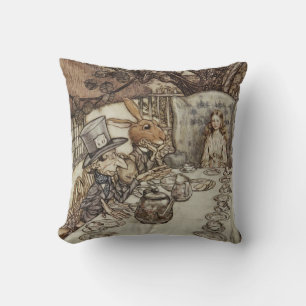Coussin Anniversaire d'Alice Fête d'anniversaire inattendu