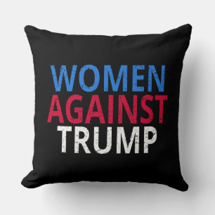 Coussin Anti-Trump - Les femmes contre Trump