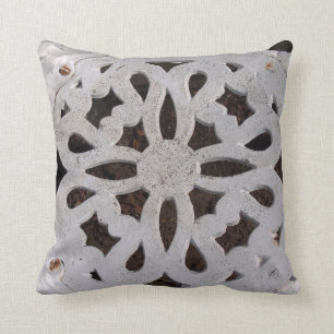 Coussin antique élégant rustique de fer travaill