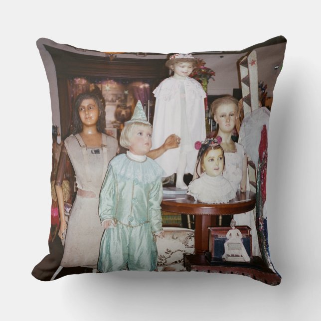 Coussin Antiquité vintage Dolls (Recto)
