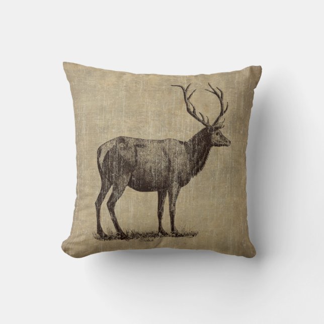 Coussin Antler vintage (Recto)