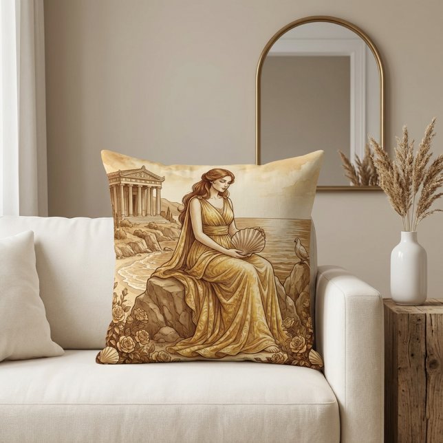 Coussin Aphrodite Déesse grecque (Créateur téléchargé)