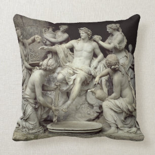 Coussin Apollo a tendu par les nymphes, destinées à la