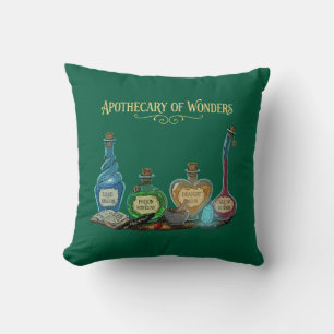 Coussin Apothicaire des Merveilles Fantastique Magique