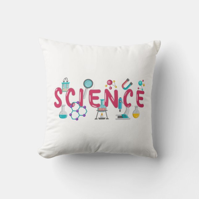 Coussin Appareil de laboratoire scientifique (Recto)