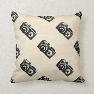 Coussin Appareils-photo vintages