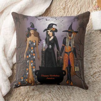 Coussin Appel À Toutes Les Sorcières Fête D'Halloween 30E 