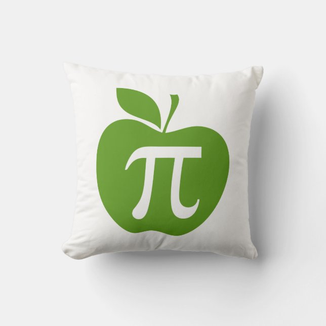 Coussin Apple vert pi (Recto)