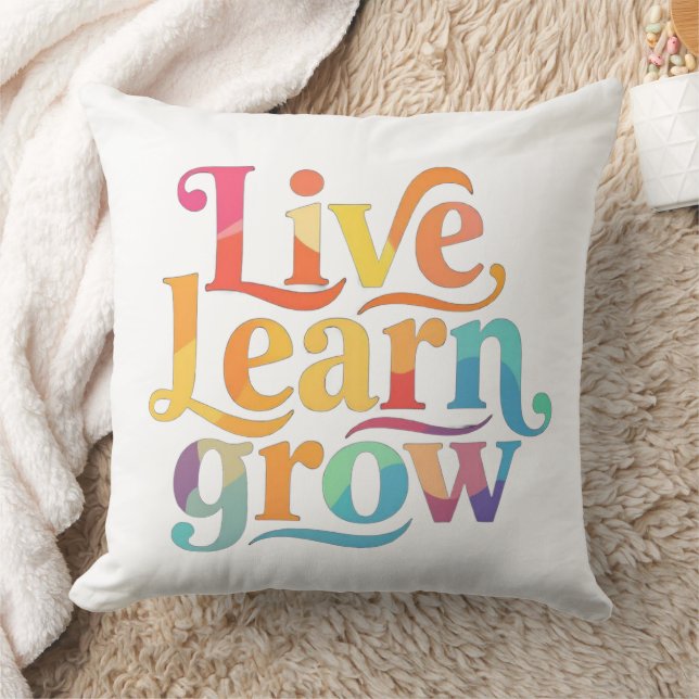 Coussin Apprendre en direct (Couverture)
