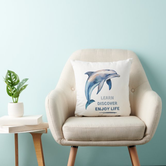 Coussin Apprenez À Découvrir Profitez De L'Oreiller À Jeu  (Chaise)