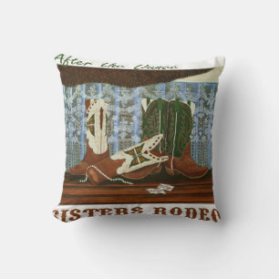 Coussin Après la danse du rodéo