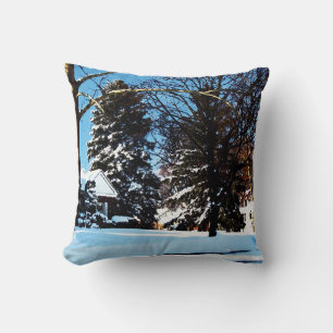 Coussin Après la tempête de neige