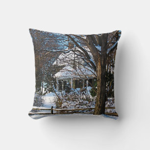 Coussin Après la tempête de neige