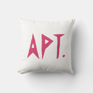 Coussin APT. Début du jeu d'art du logo