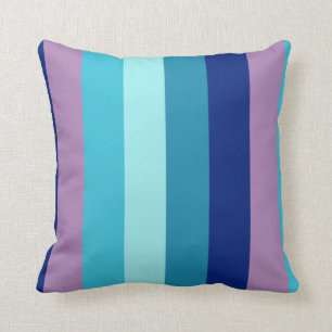 Coussin Aqua Daydream rayé