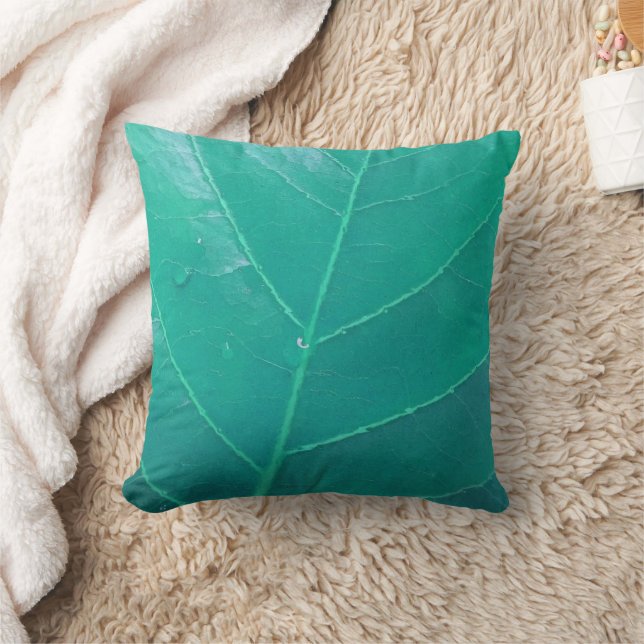 Coussin Aqua Leaf (Couverture)