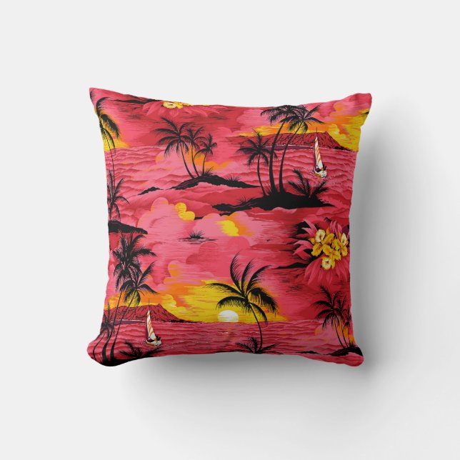 Coussin Aquarelle Abstraite : Design d'impression créative (Recto)