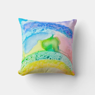 Coussin Aquarelle Art/ Motif/ Impression/Coussin/Chambre