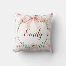 Coussin Aquarelle de l'arc coquette