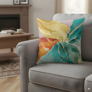 Coussin Aquarelle de marbre