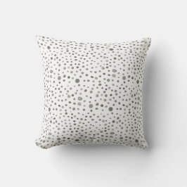 Coussin Aquarelle de pin Confetti points Lancer l'oreiller