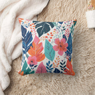 Coussin Aquarelle de style rétro